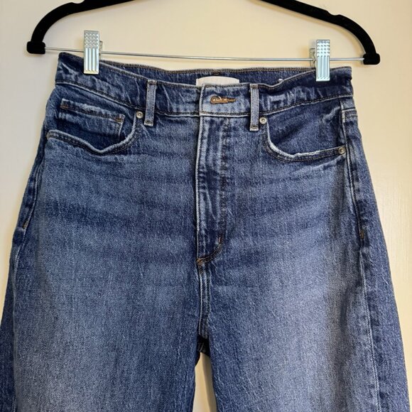 Loft 90’s Straight Jeans Women’s 26 2 Ultra High Rise Medium Wash Denim - Picture 3 of 8